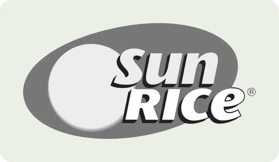 Sun Rice Logo card